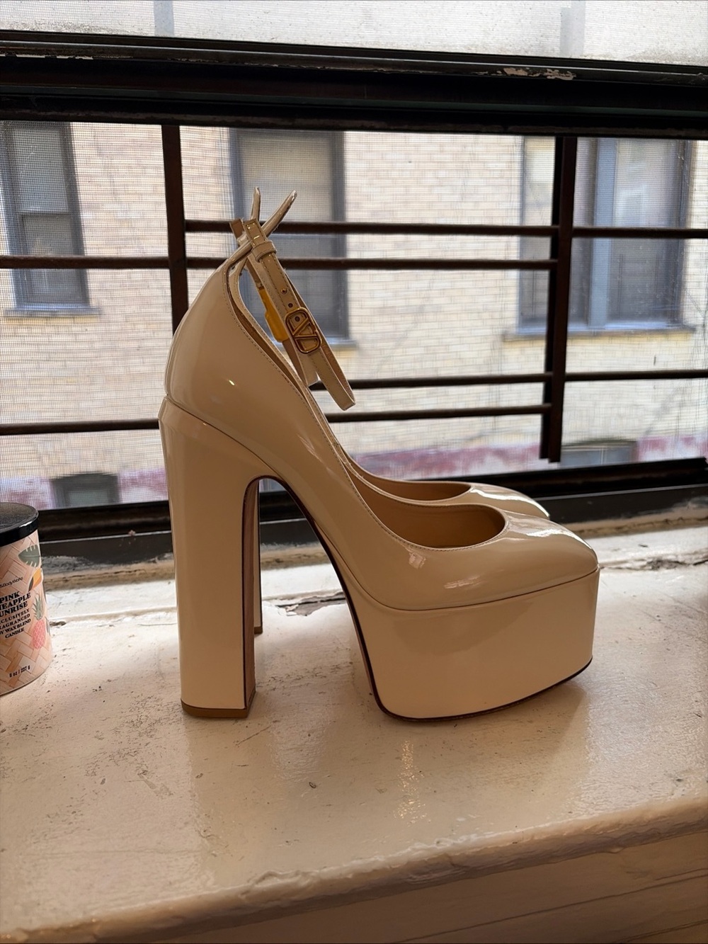 Valentino Tan-Go Platform Mary Jane Shoes - Picture 2 of 7